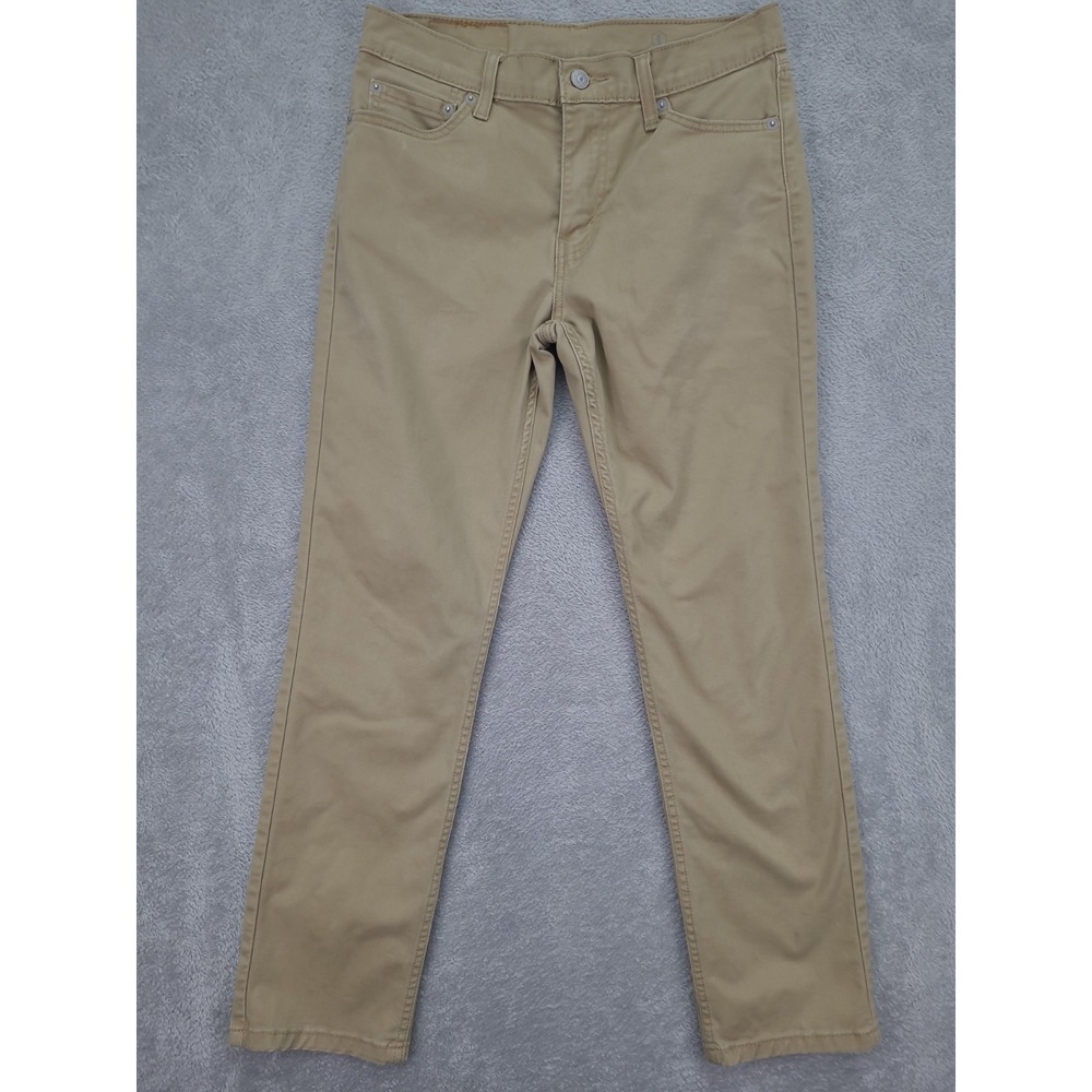Levis 511 Slim Fit Jeans Mens 30X30 Tan Khaki Pants Casual Retro‎ Western Cowboy
